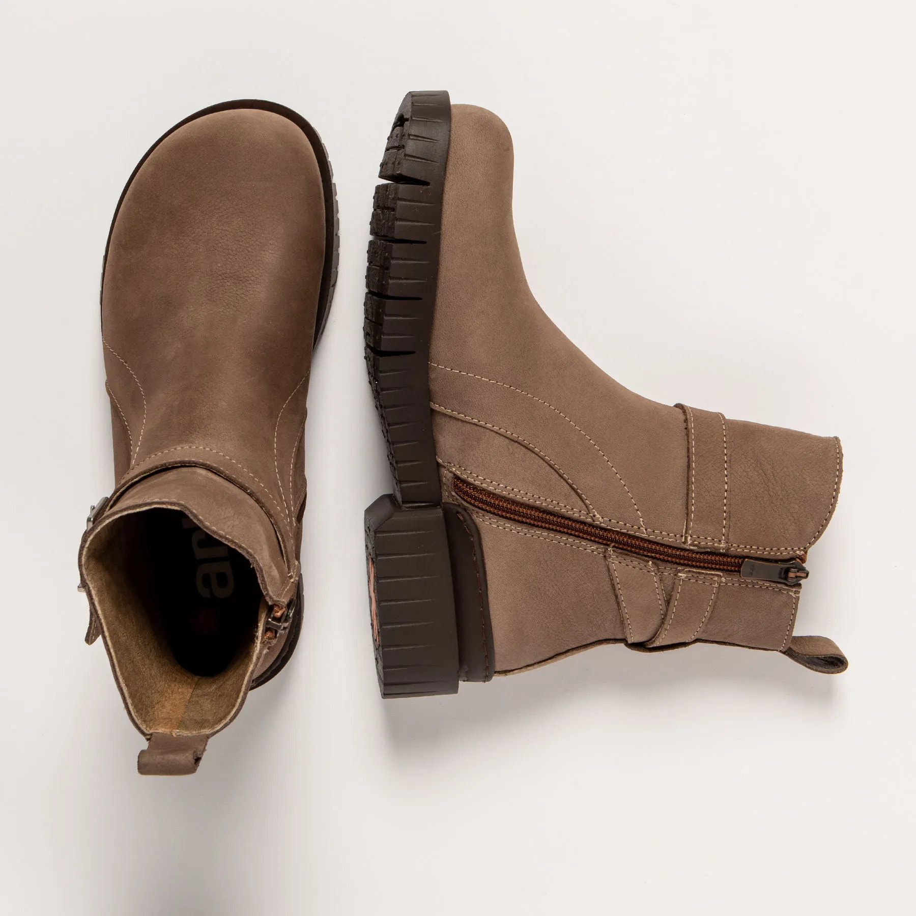 Botines 1837 NOBUCK TAUPE/OXFORD color Taupe