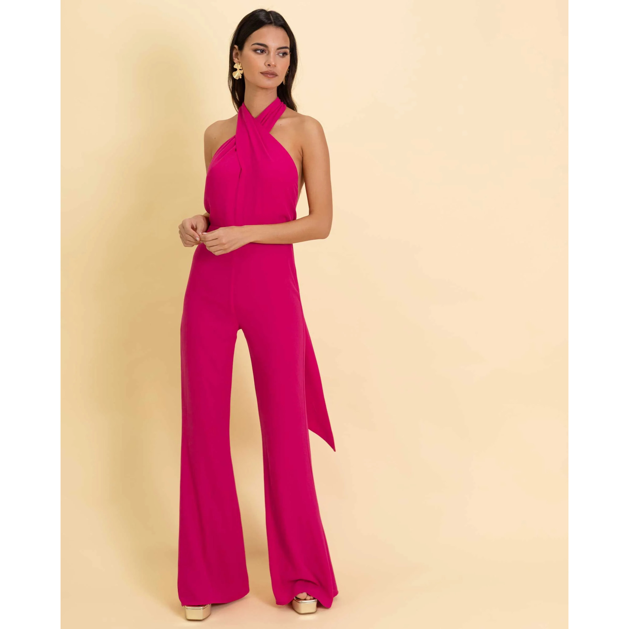 Mono de mujer multiposición con lazada