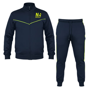 Tuta Uomo NAVIGARE Cotone Felpato Full Zip