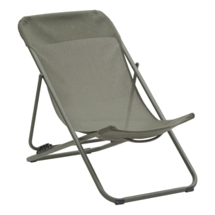 Chilienne de jardin empilable pliable Mirael vert laurier