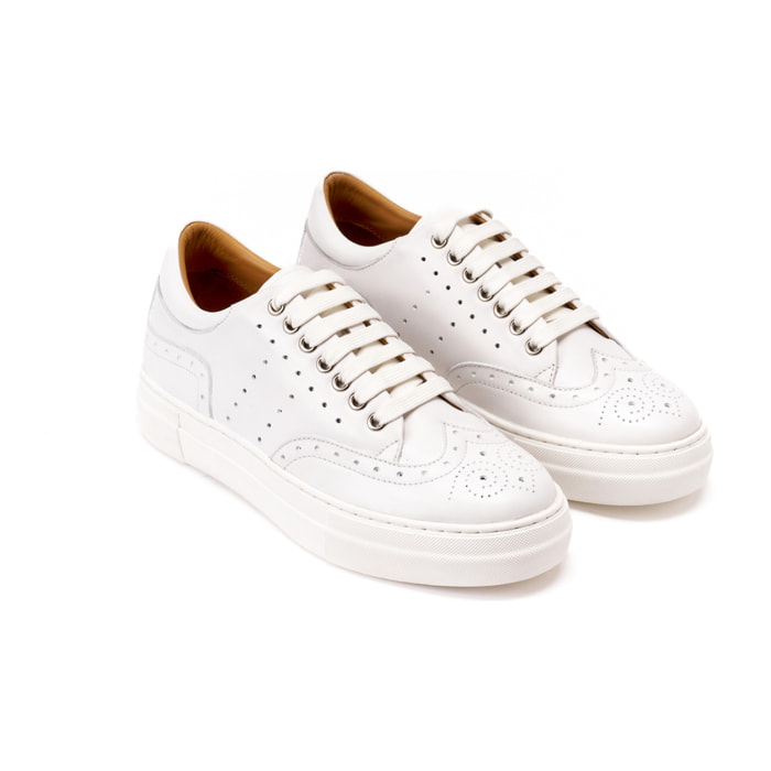 Sneaker British Passport Bianco