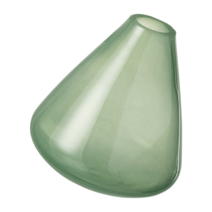 J-Line vase Topaz - verre - vert - 13.5 cm hoog