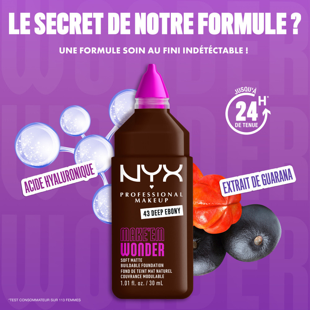 NYX Professional Makeup Make 'Em Wonder DEEP EBONY