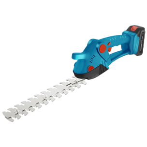 tagliasiepi elettrico con 1350 rpm 15000mAh.