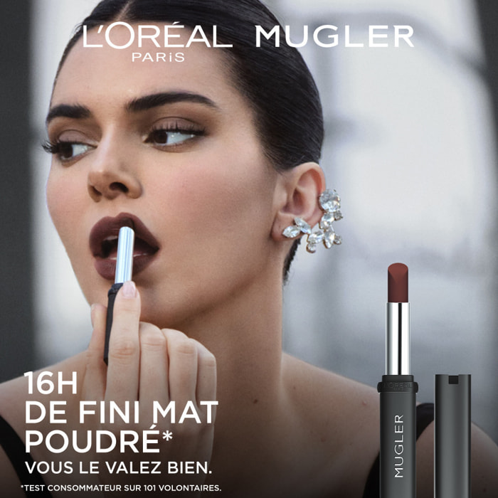 L'Oréal Paris x Mugler Rouge à Lèvres Power Matte Nude 03