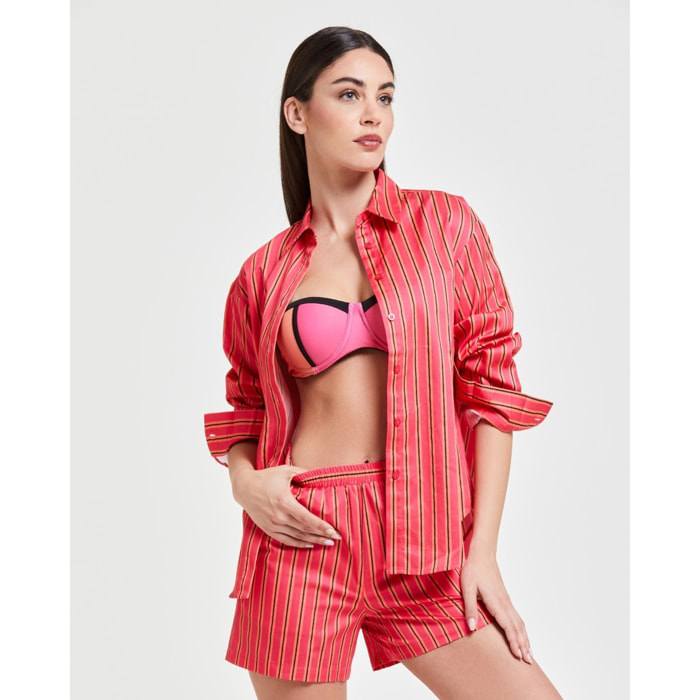 Pompea x Silvian Heach camicia over