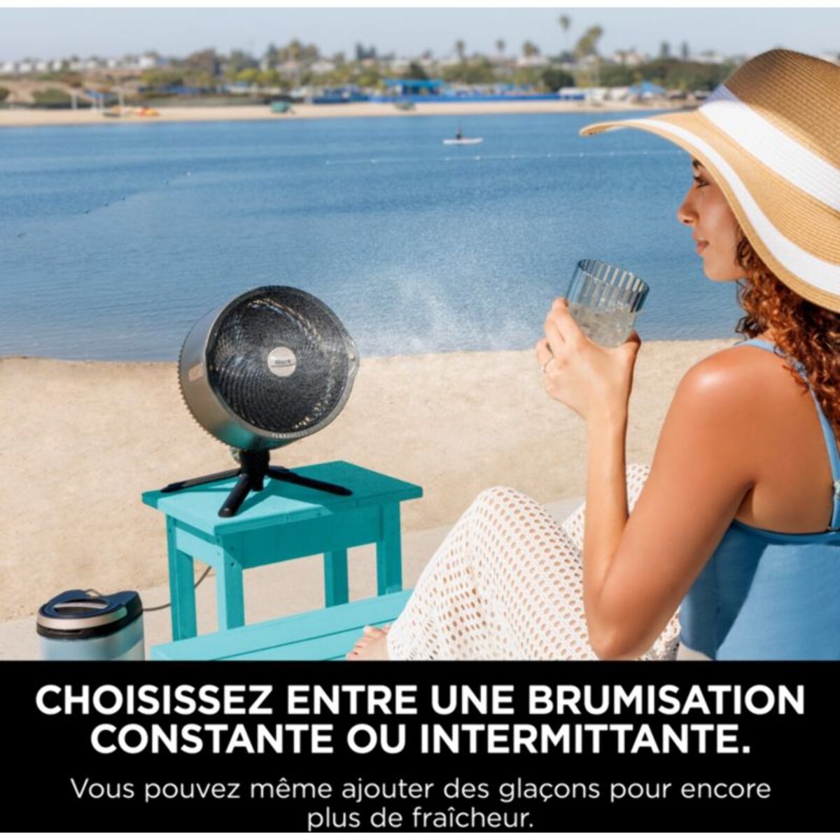 Ventilateur brumisateur SHARK FlexBreeze ProMist FA300EU