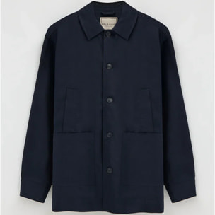 Giacca Wayne in cotolino blu marino Polo Club