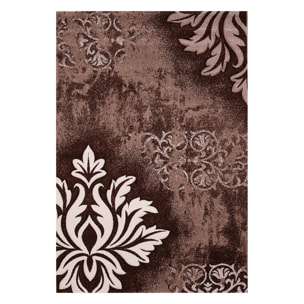 Tapis salon et chambre tissé motif baroque RUCE