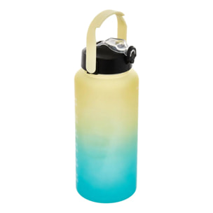 Gourde avec paille 2L