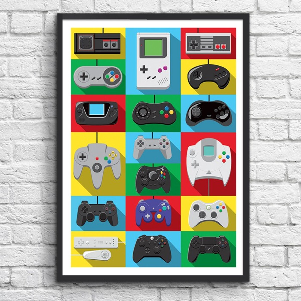 Affiche - Legendary Controllers - Olivier Bourdereau