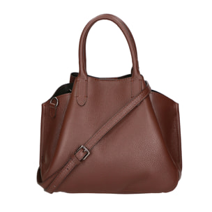 Borsa a mano da Donna Vincenza in Vera Pelle Made in Italy 20x30x15 cm