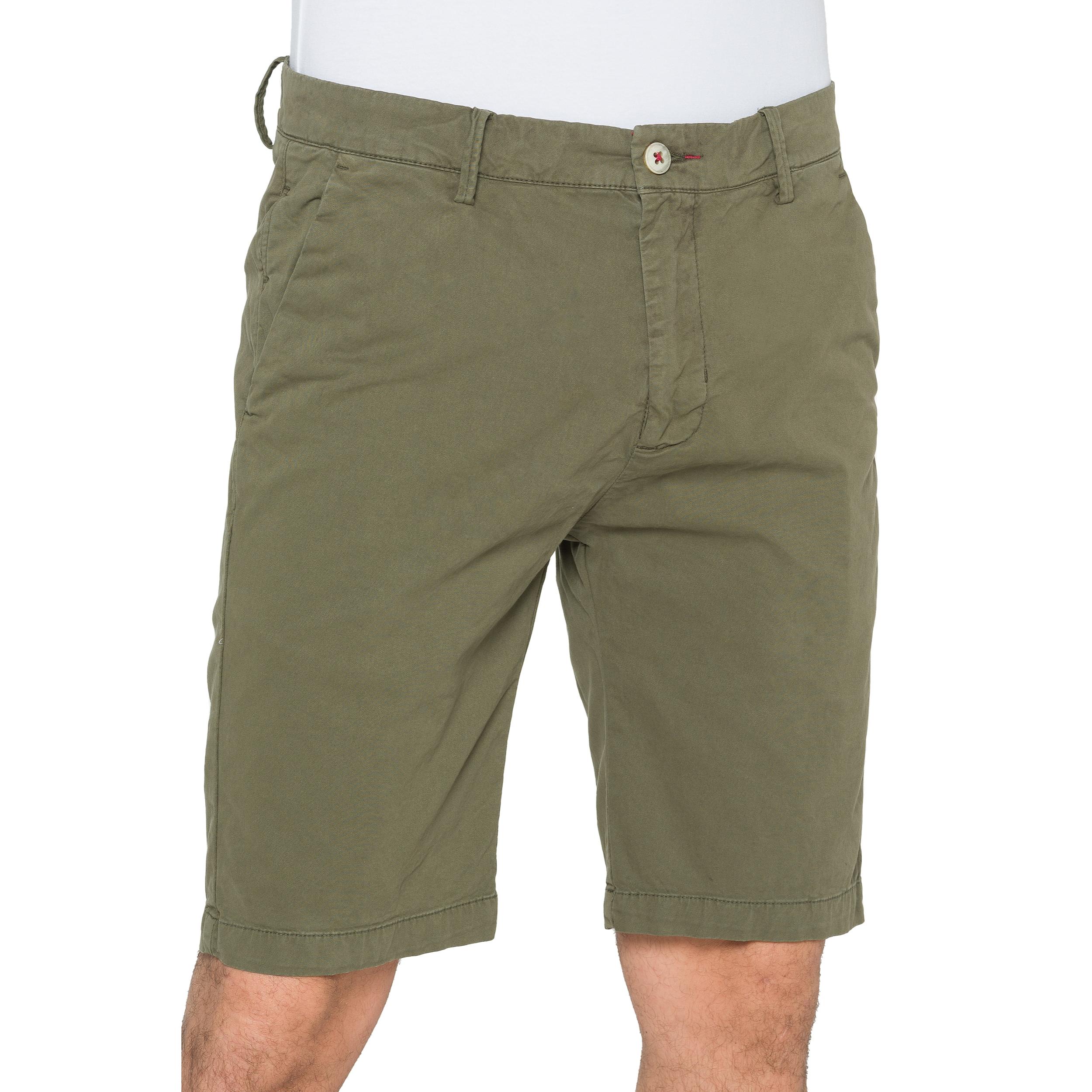 Bermudas Hot Buttered Moraine chino Verde Militar