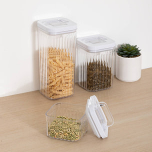 Lot de 3 boîtes de conservation Streaks