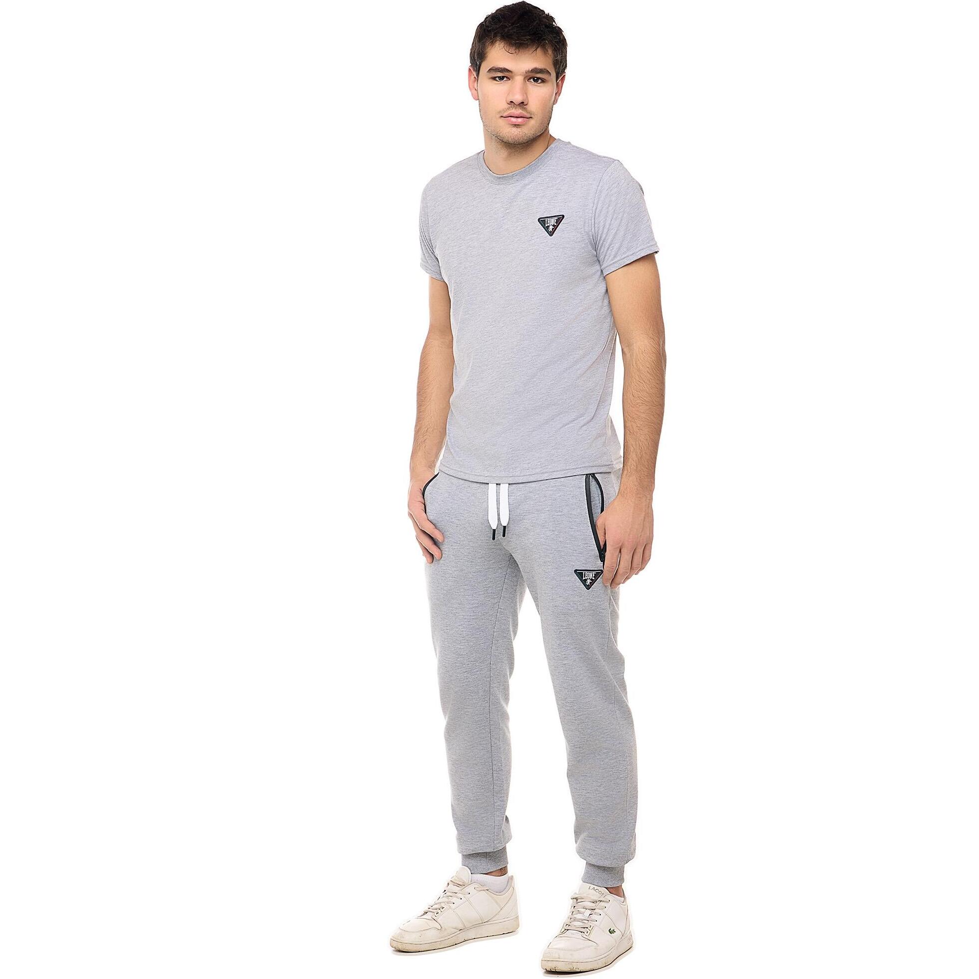 Pantaloni sportivi da uomo con polsino Leone Patch