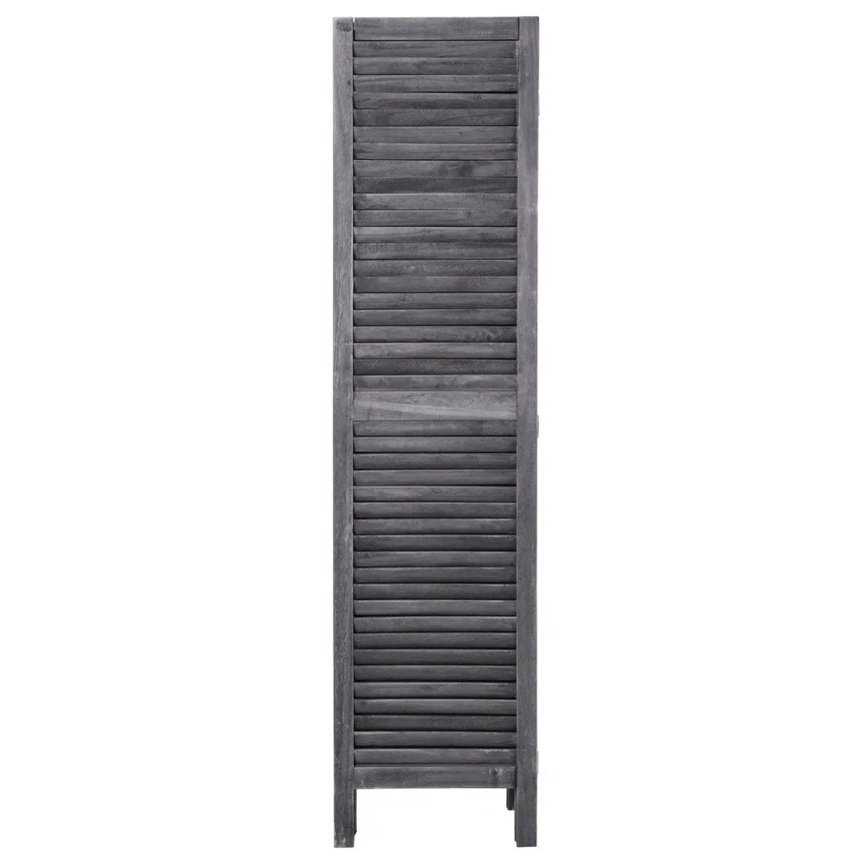 Paravent bois gris H170cm
