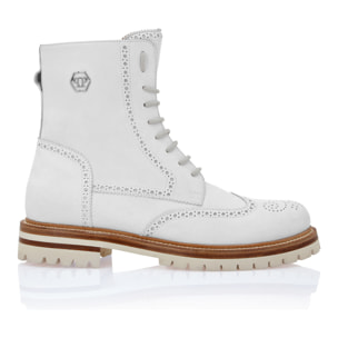 PHILIPP PLEIN Boots Mid Flat HEXAGON