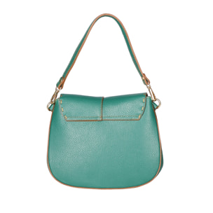 Borsa a spalla da Donna Winona in Vera Pelle Made in Italy 26x20x13 cm