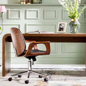 Bureau Club 180x85cm noyer Kare Design