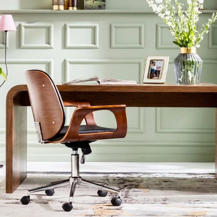 Bureau Club 180x85cm noyer Kare Design