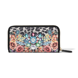 Portafoglio  da donna In Poliestere e Poliuretano Prodotto artigianale 19,5x10,5x2,5 cm