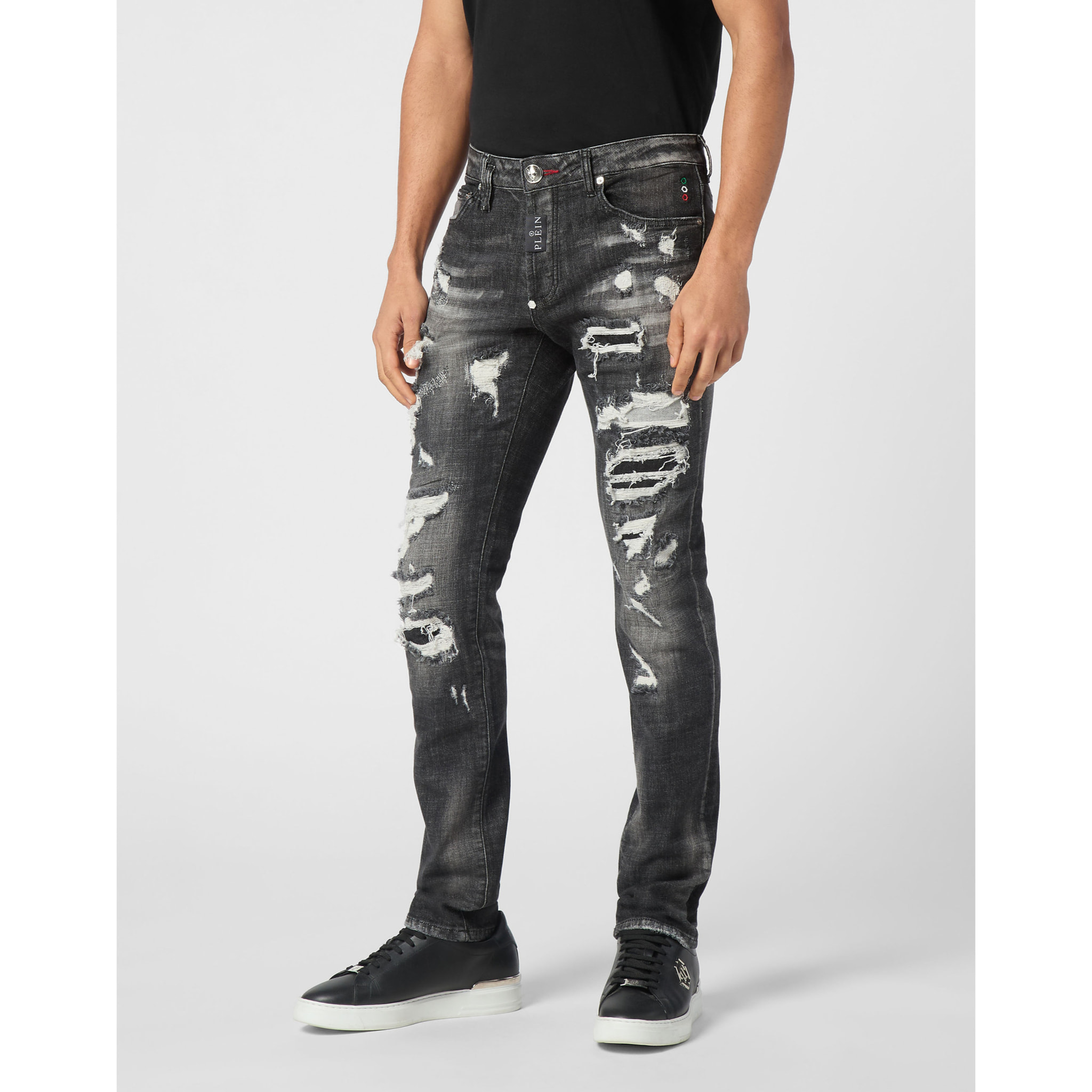 PHILIPP PLEIN Jeans Straight Cut HEXAGON