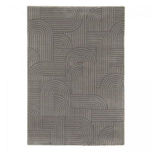 Tapis salon et chambre tissé motif simple GONO