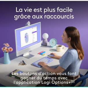 Souris sans fil LOGITECH POP Mouse Lila