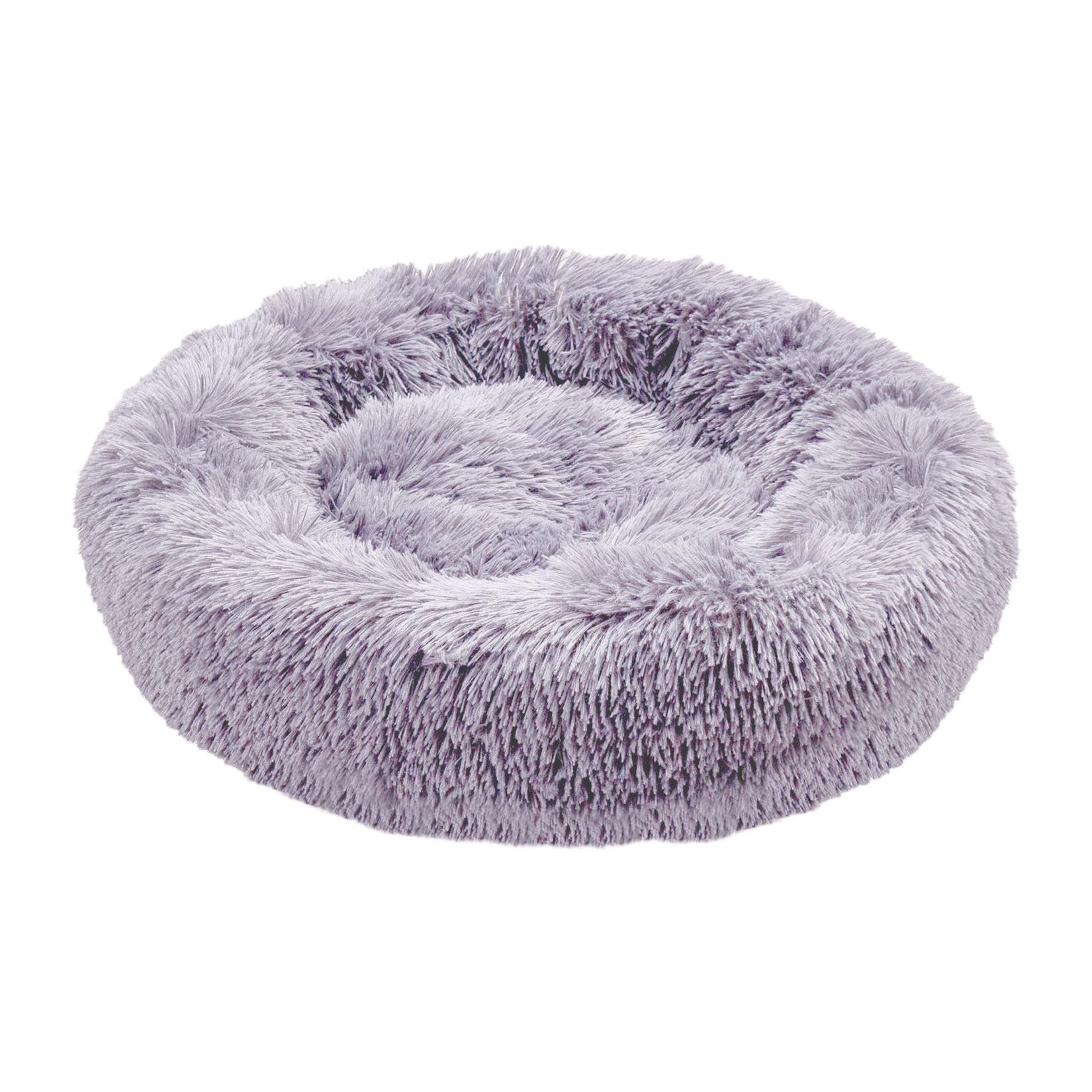 CUCCIA ANIMALI DOMESTICI FLUFFY GRIGIO CHIARO