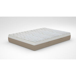 Materasso 800 molle Indipendenti e Memory Acquagel,ortopedico,140x200x25 cm