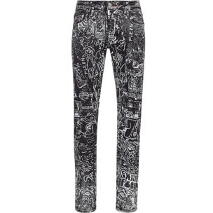 PHILIPP PLEIN Vaqueros de corte recto