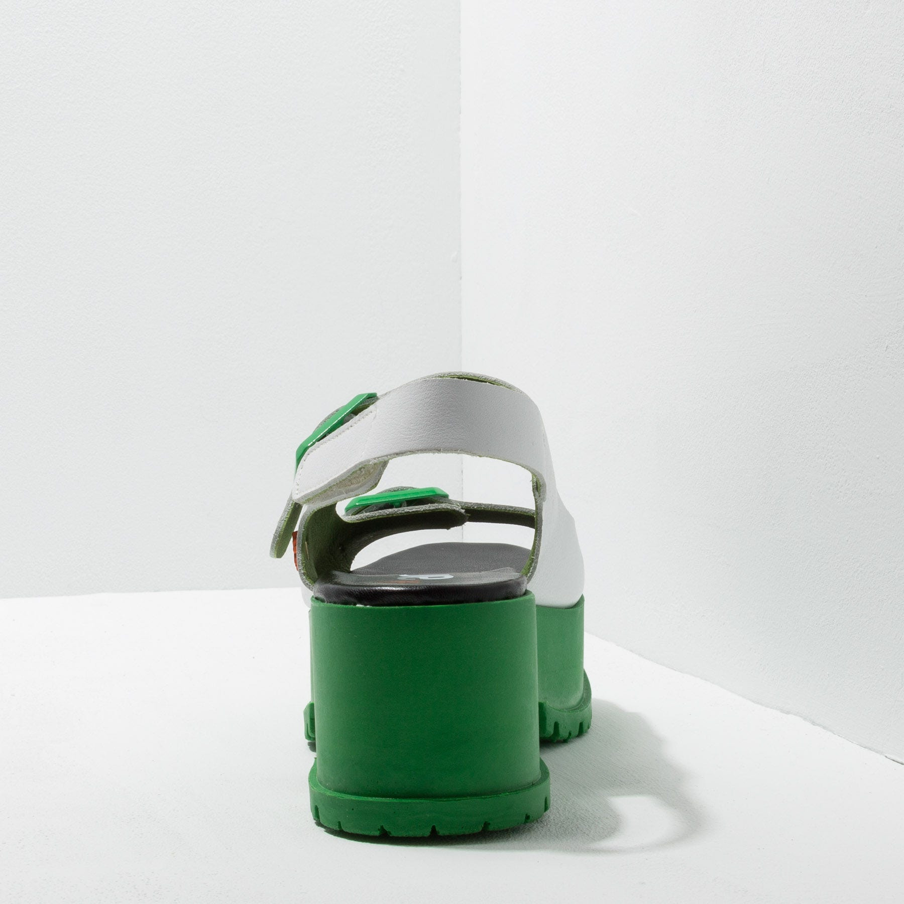 Sandalias con tacón 1821S NAPPA MULTI GREEN/ MANCHESTER color Multi green