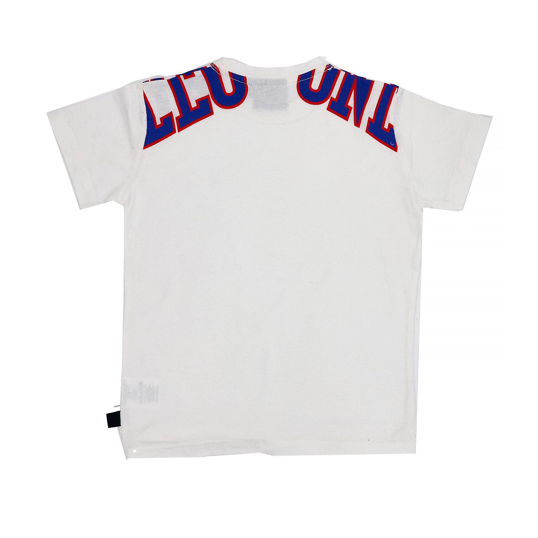 T-shirt a maniche corte da bambino logo grande New Sporty