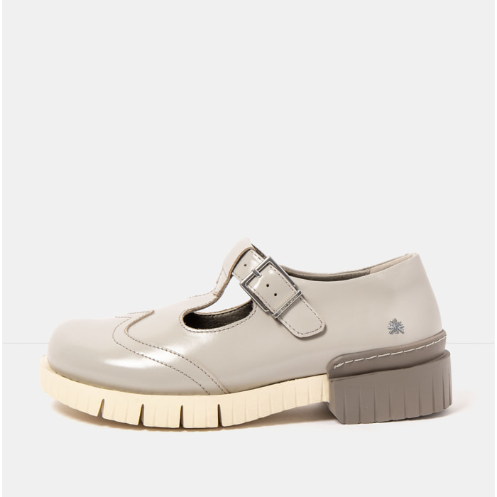 Zapatos 1834 NAPPA SHINNY CINDER /OXFORD color Cinder