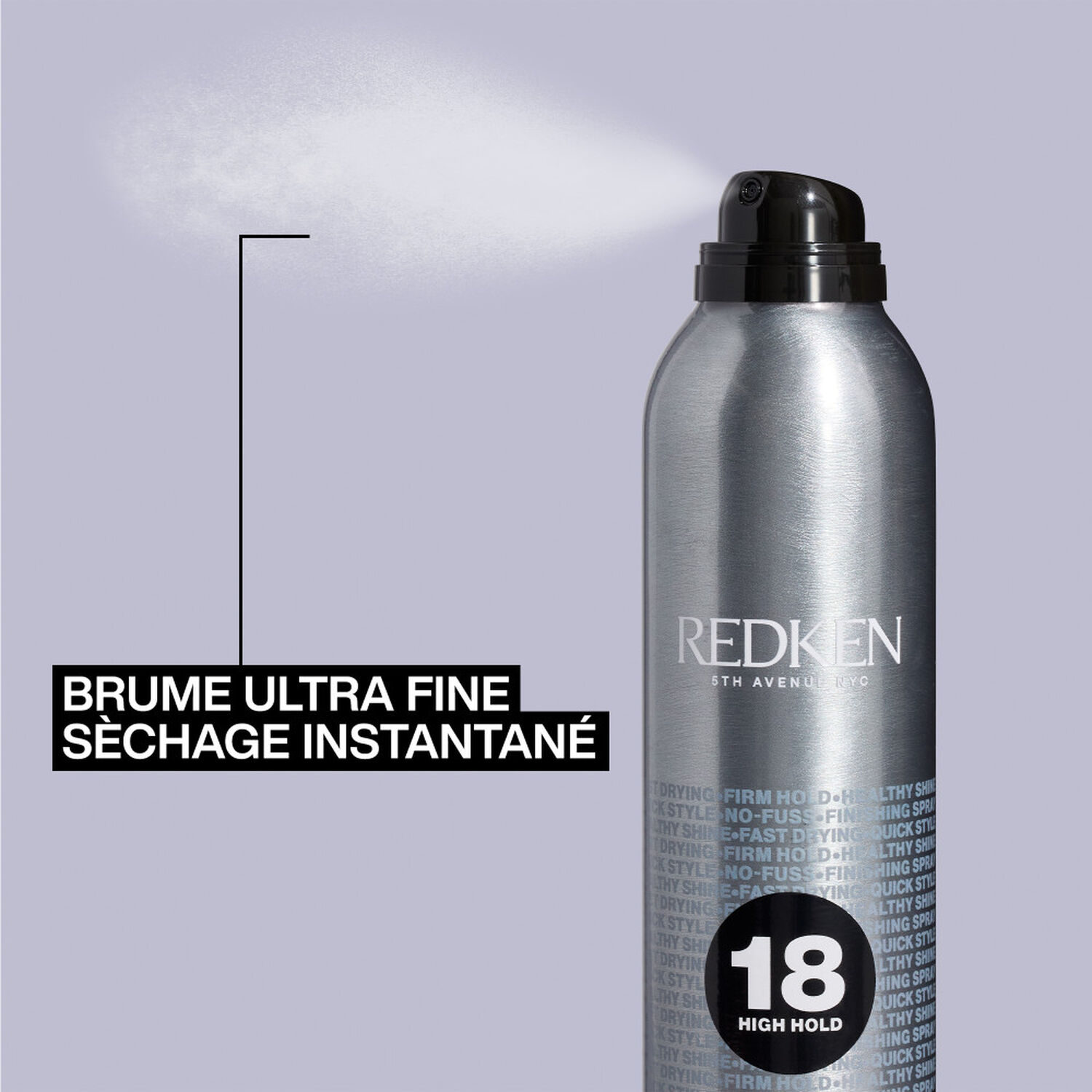 Styling Hair Spray - Spray De Fixation Instantanée