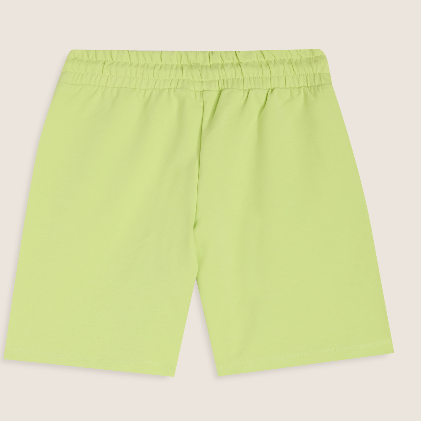 Pantaloni corti Bambina in Cotone con Logo Argento