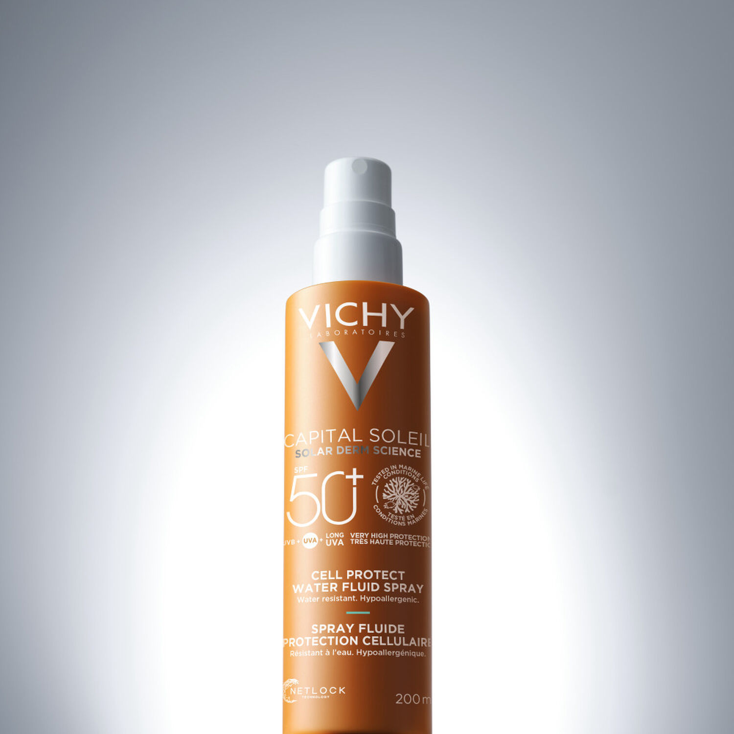 Capital Soleil SPF50+ - Fluide Solaire Corps et Visage 200 ml