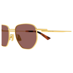 Gafas de Sol Bottega Veneta BV1301S-008 de Metal Unisex 52 mm