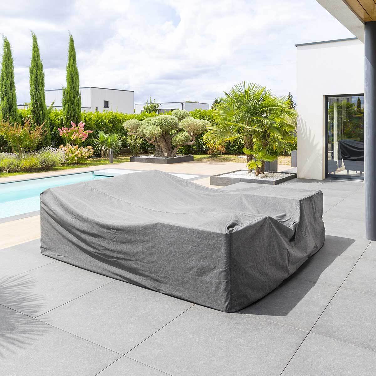 Housse de protection "Hambo" pour salon S 175x175x90cm en polyester