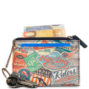 Cartera Tarjetero Skpat Dundee Azul Marino