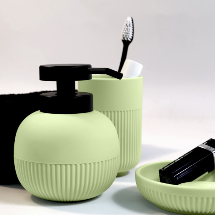 Porte Savon GINO Matcha en plastique MSV