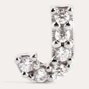 Pendiente Suelto Letter Sparks Plata