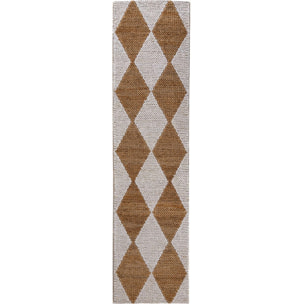 Tapis en jute de couloir  EFFIE