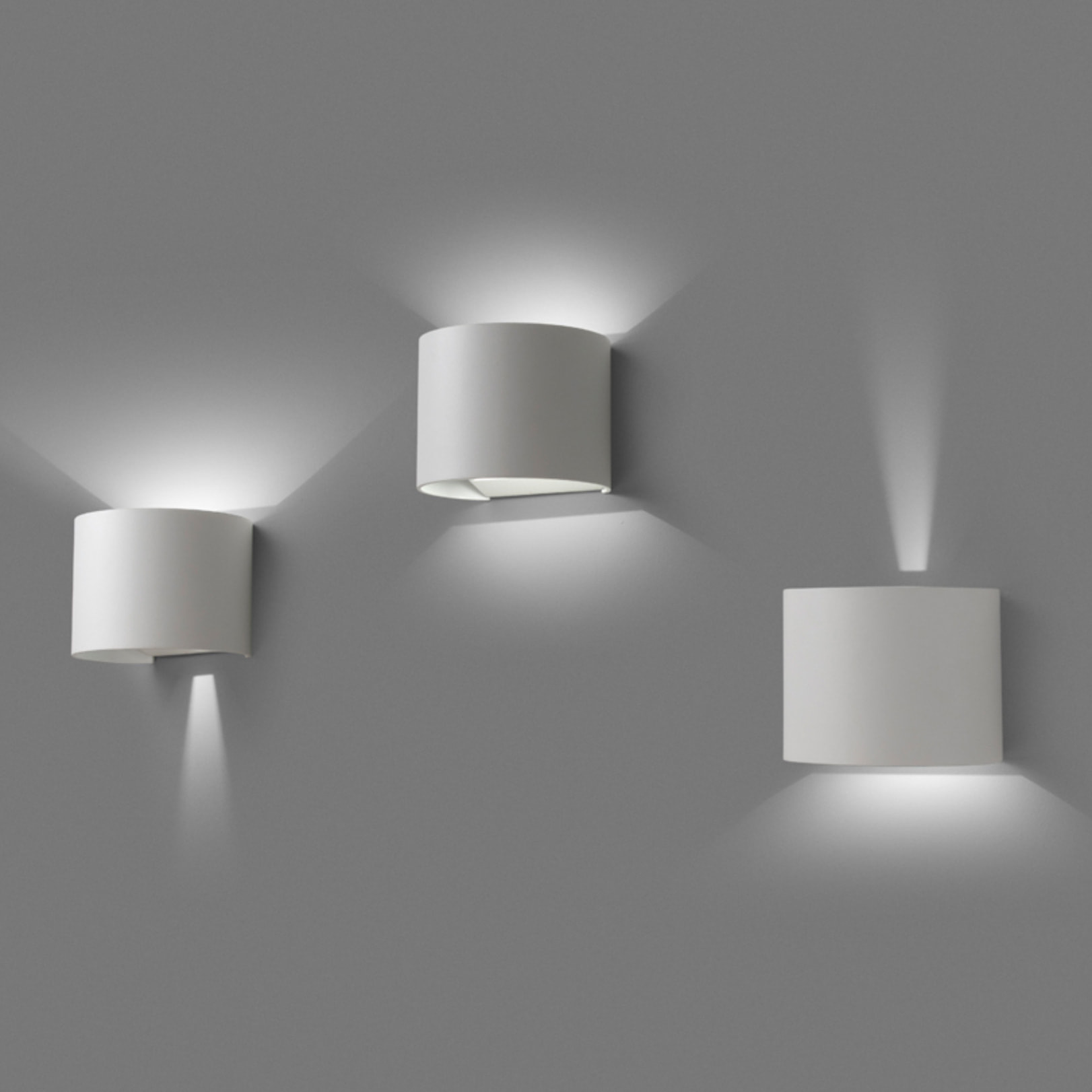 SUNSET LED Lampe applique blanche