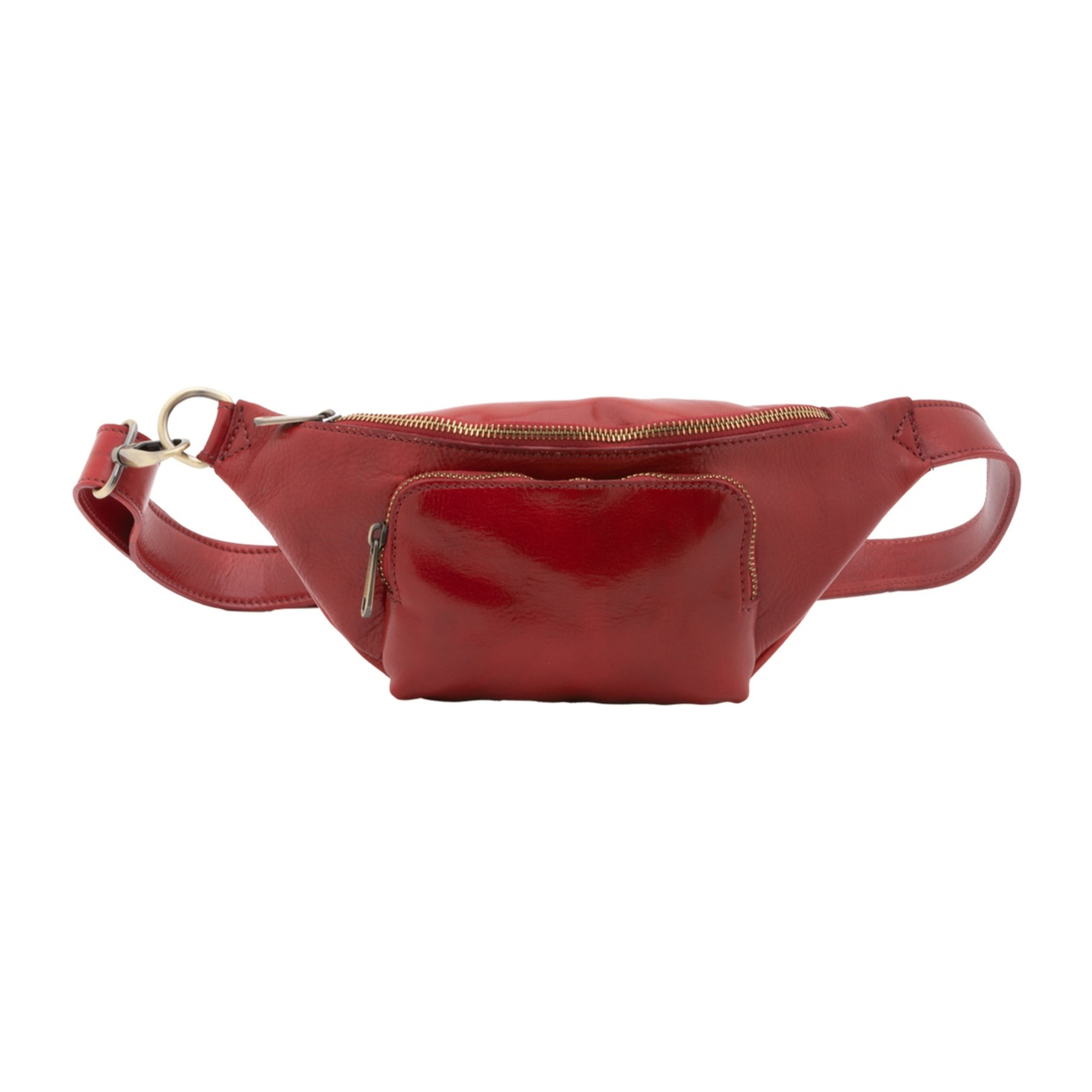 Marsupio da uomo in vera pelle - Modello False - 100% pelle - 30.0 x 15.0 x 8.5 cm