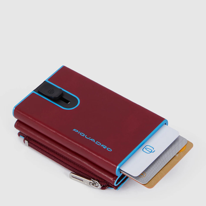 Piquadro Compact wallet with sliding system and coin pocket