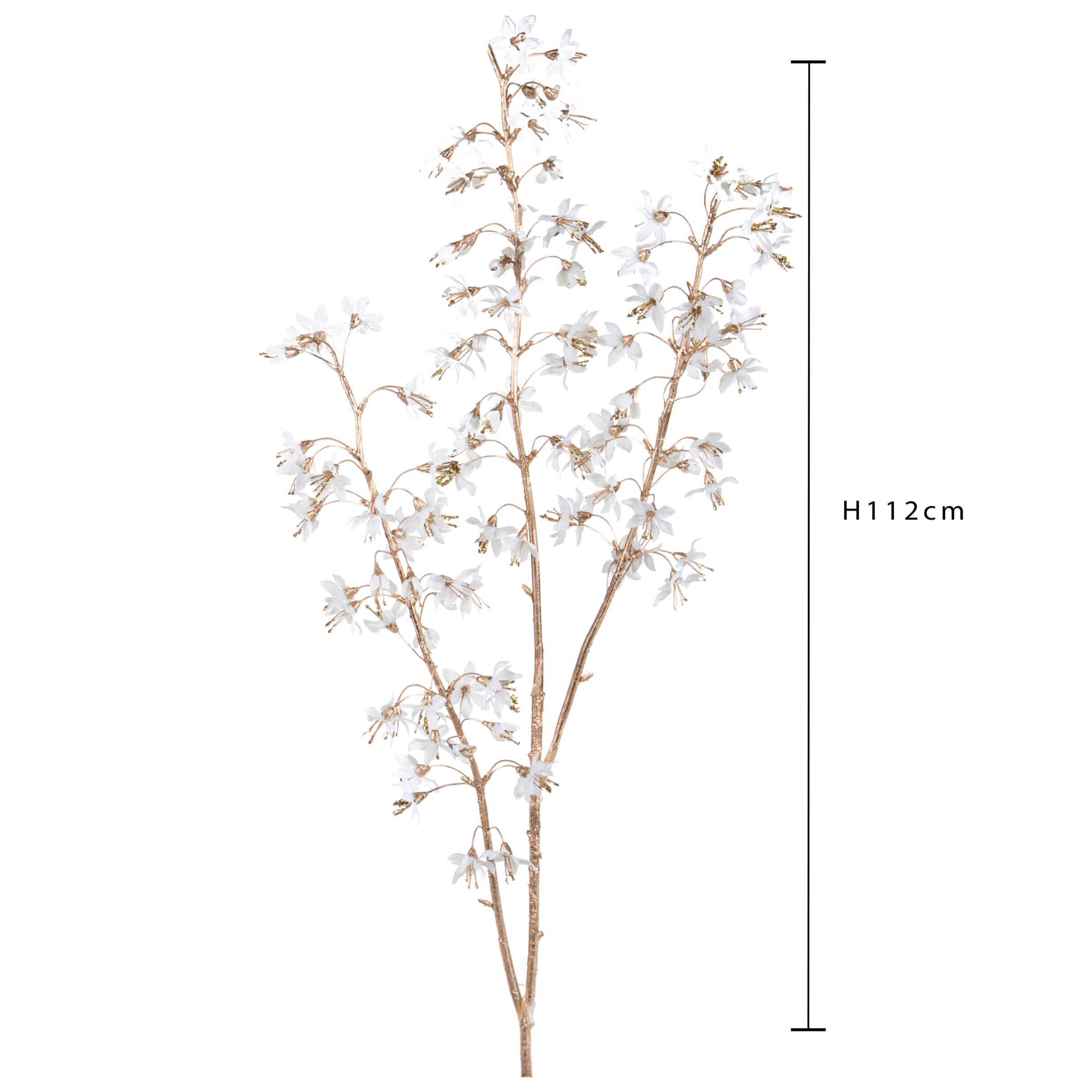 Ramo delphinium - Pezzi 6 - 18xH112x19cm - Bianchi Dino SpA