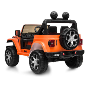 JEEP WRANGLER RUBICON - Coche de batería 12V niños +3 años