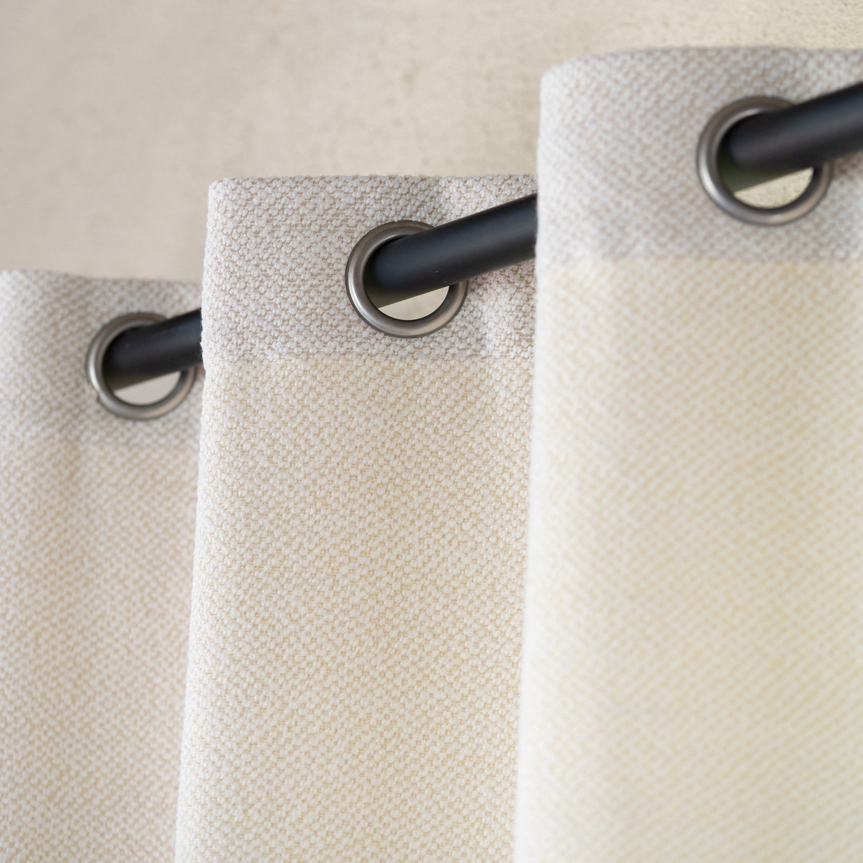 Rideau tamisant bouclette - Ecru