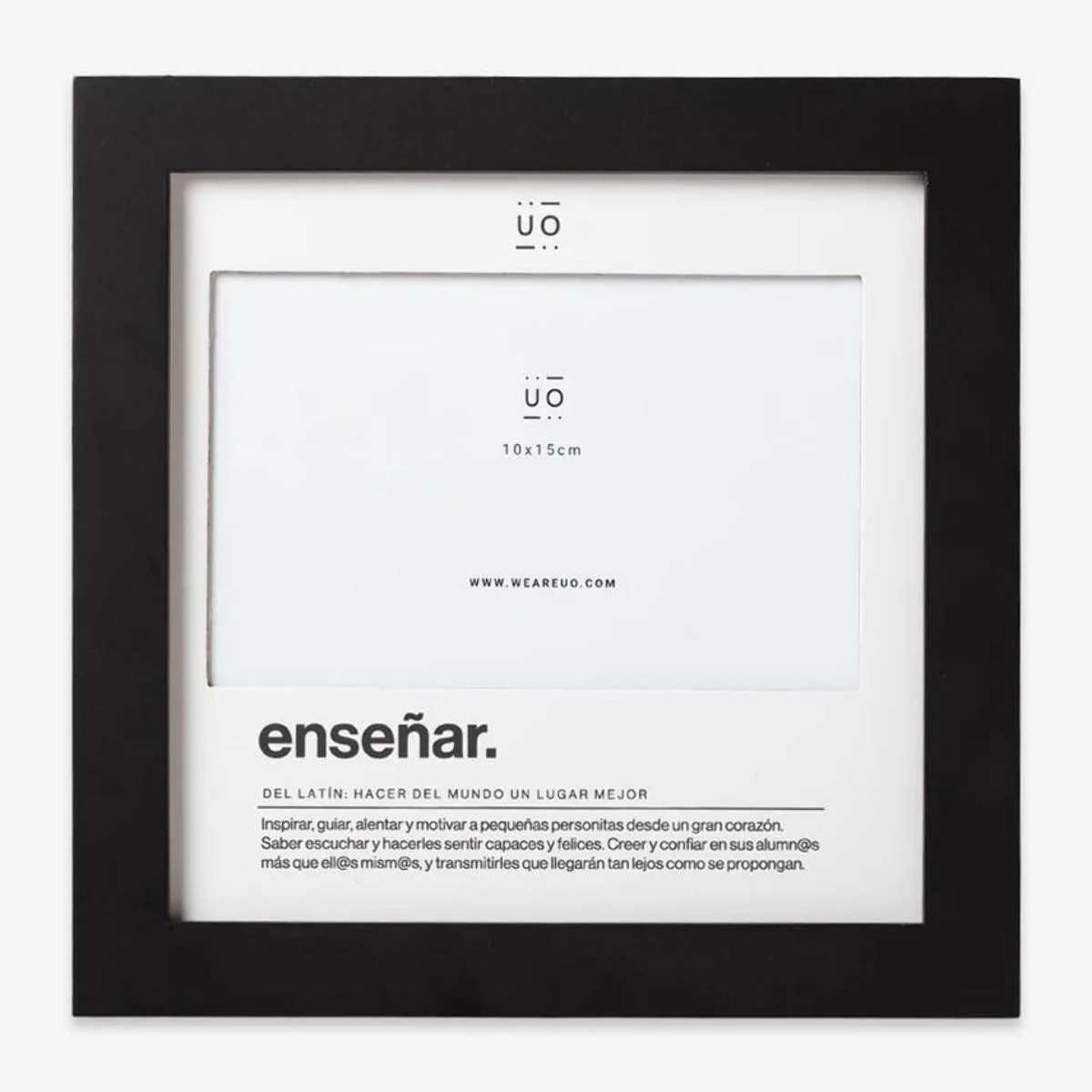 Marco fotos "Enseñar. Definición"